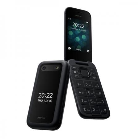 Nokia 2660 Flip 2,8" DualSIM fekete mobiltelefon