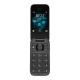 Nokia 2660 Flip 2,8" DualSIM fekete mobiltelefon